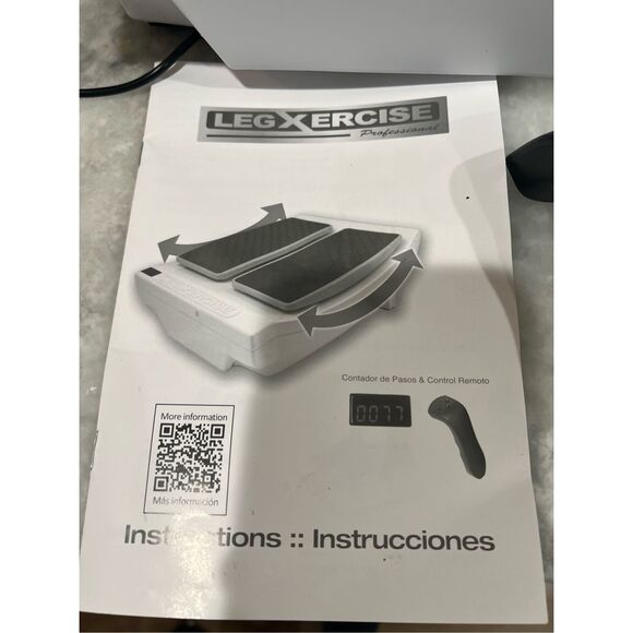 LegXercise Pro LEGX-012 Motorized Leg Activator Exercise Machine w Remote - Picture 6 of 9